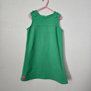Lilly Pulitzer Green Sleeveless‎ Girls Dress Size 6